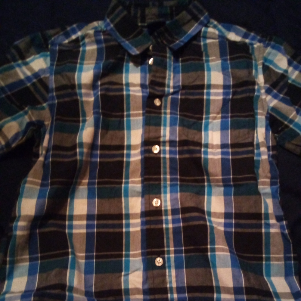 Boys Wrangler Dress Shirt size L